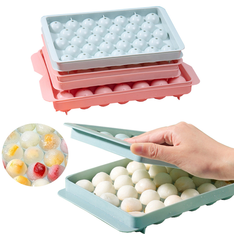 Home Cooking Appliances - Bandeja redonda para cubitos de hielo,