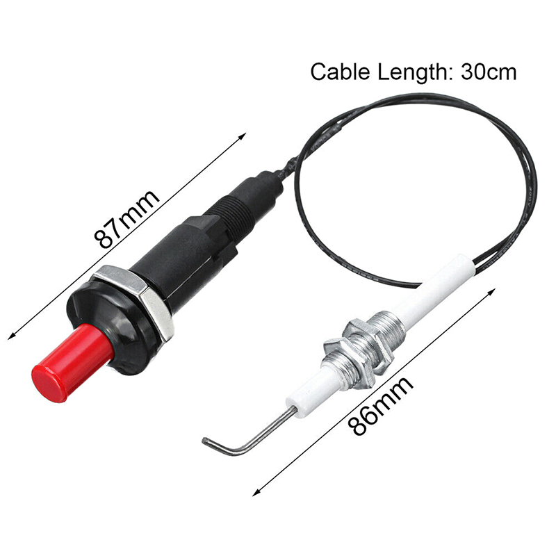 Home Cooking Appliances - Encendedor piezoeléctrico con botón pulsador con