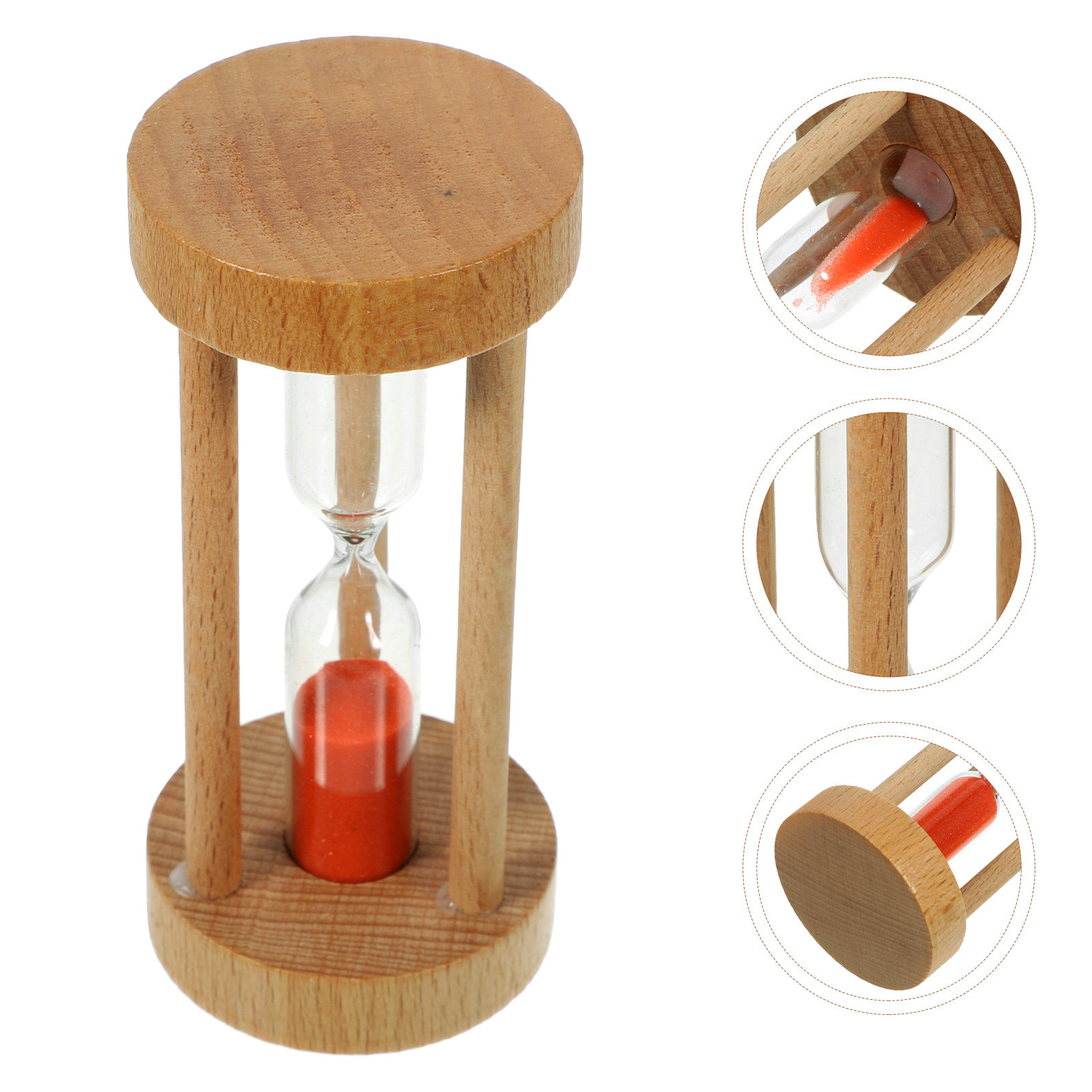 Home Cooking Game - Reloj de arena de madera, temporizador