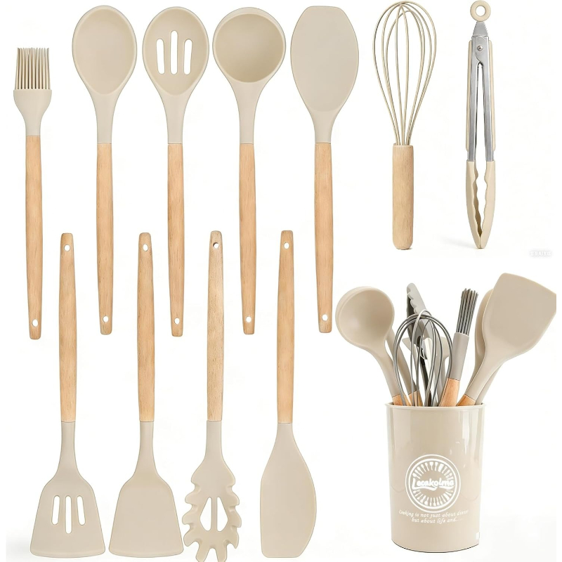 Home Cooking Utensil Set - Juego de utensilios de cocina de