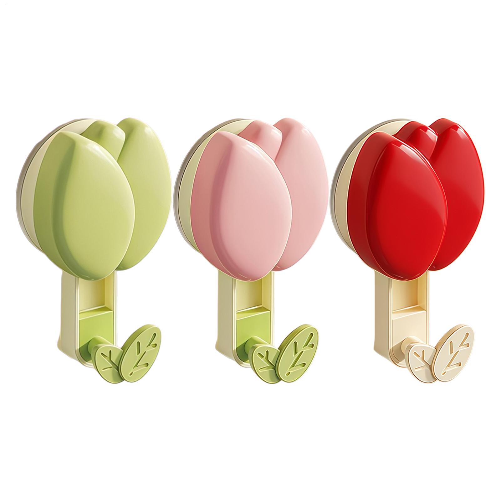 Home Cooking Utensil Set - Juego de 3 ganchos con ventosa