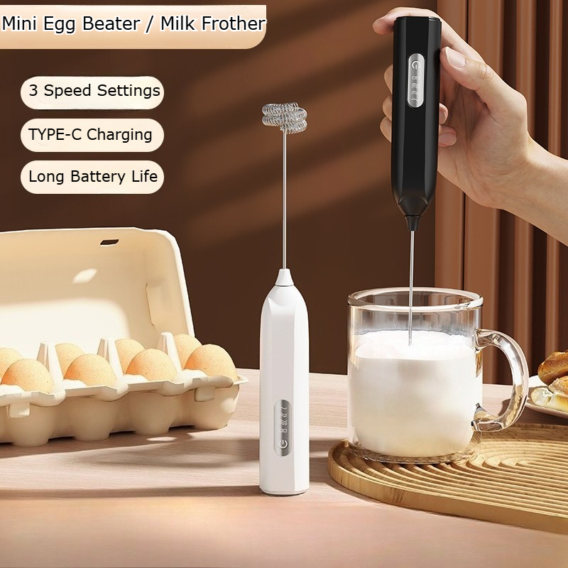 Home Cooking Appliances - Nuevo Espumador de Leche Eléctrico Portátil,