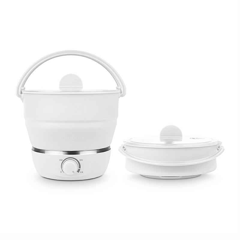 Hot Pot Portable Dual - Olla caliente eléctrica plegable, hervidor eléctrico