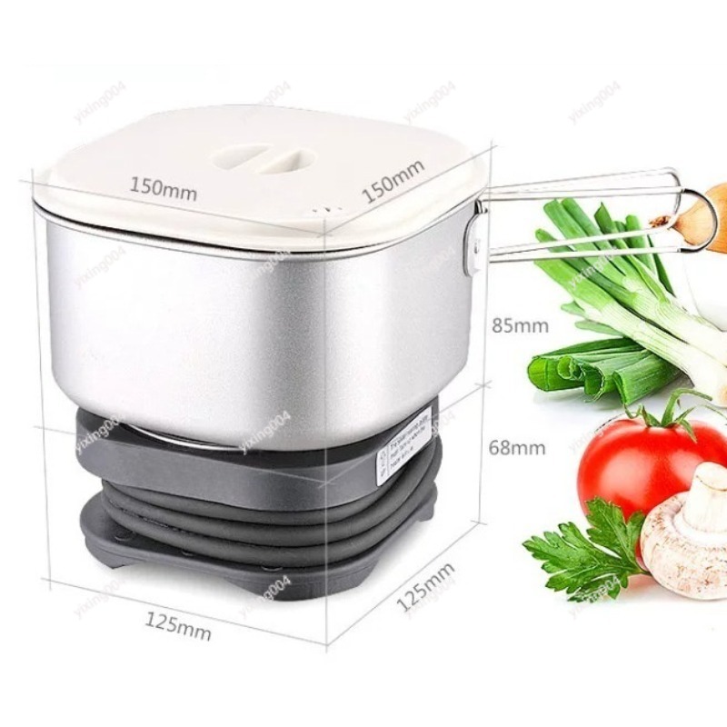 Mini Cocina Eléctrica Portátil - Hot Pot Portable Dual reseña y precio