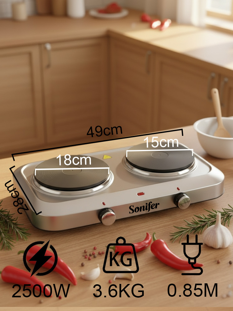 Estufa Eléctrica de Doble Quem - Hot Pot Portable Dual reseña y precio