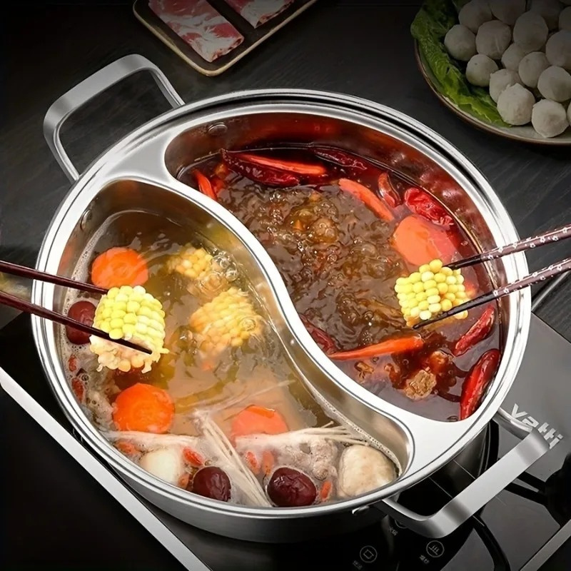 Olla de Acero Inoxidable 304 c - Home Cooking Chinese reseña y precio