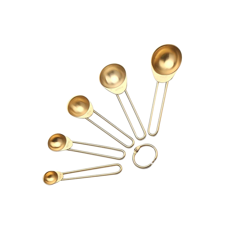 Juego de 5 cucharas medidoras  - Home Cooking Utensil Set reseña y precio