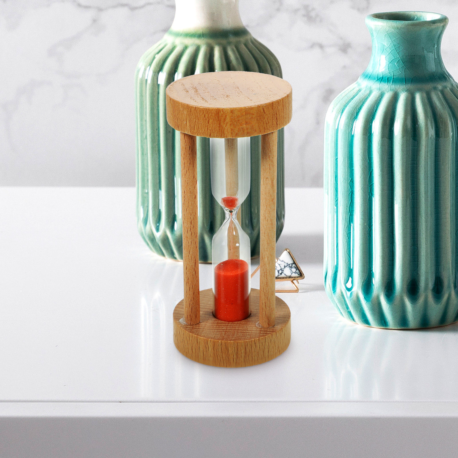 Reloj de arena de madera, temp - Home Cooking Game reseña y precio