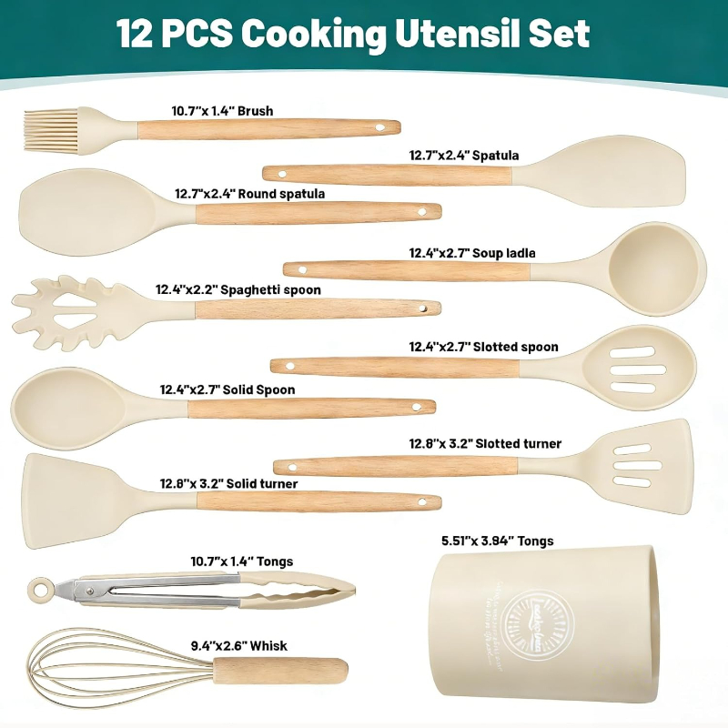 Juego de utensilios de cocina  - Home Cooking Utensil Set reseña y precio