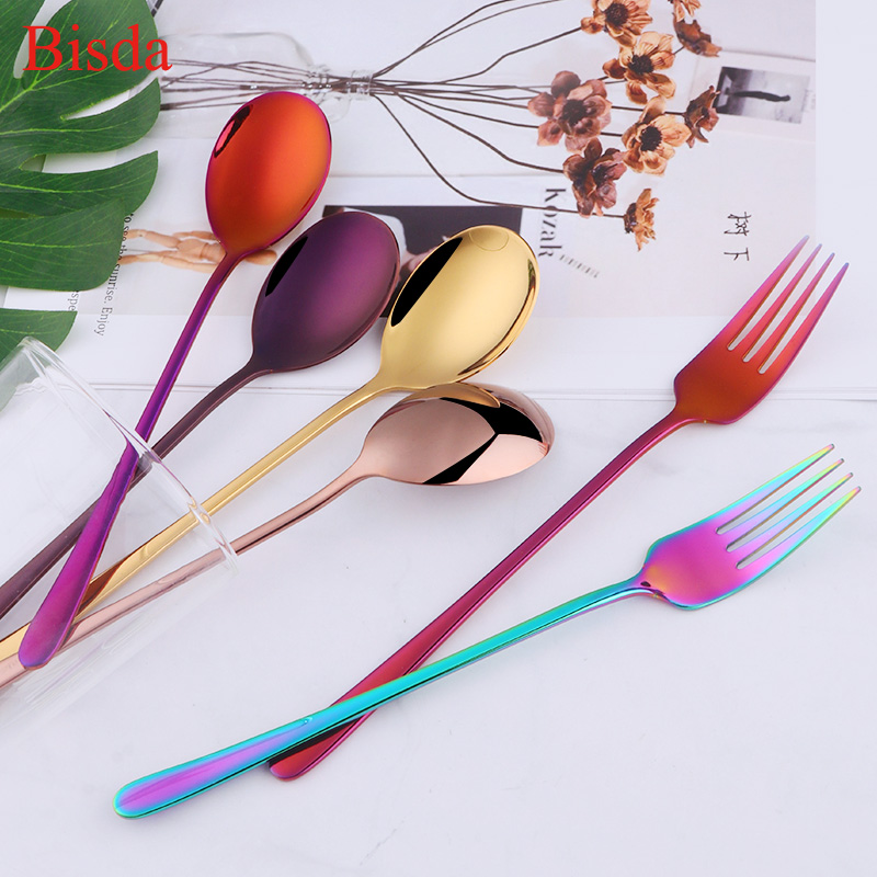 Tenedor de cena de acero inoxi - Home Cooking Utensil Set reseña y precio