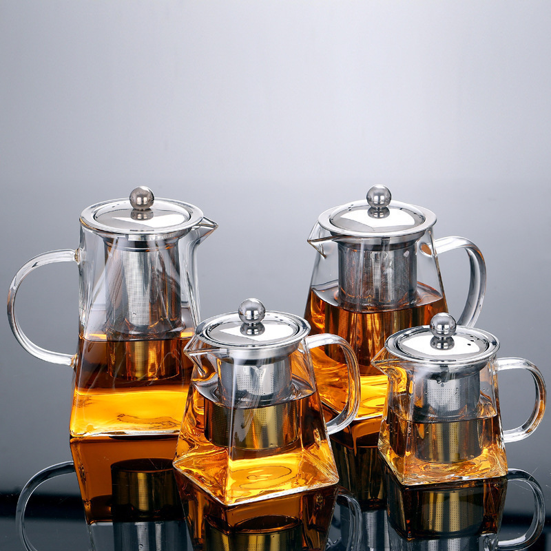 Tetera de cristal con infusor, - Home Cooking Appliances reseña y precio