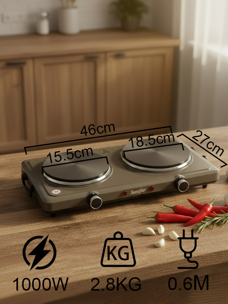 Placa Calefactora Eléctrica Do - Hot Pot Portable Dual reseña y precio