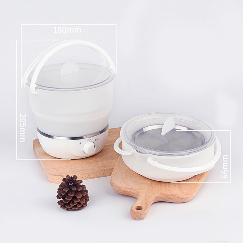 Olla caliente eléctrica plegab - Hot Pot Portable Dual reseña y precio