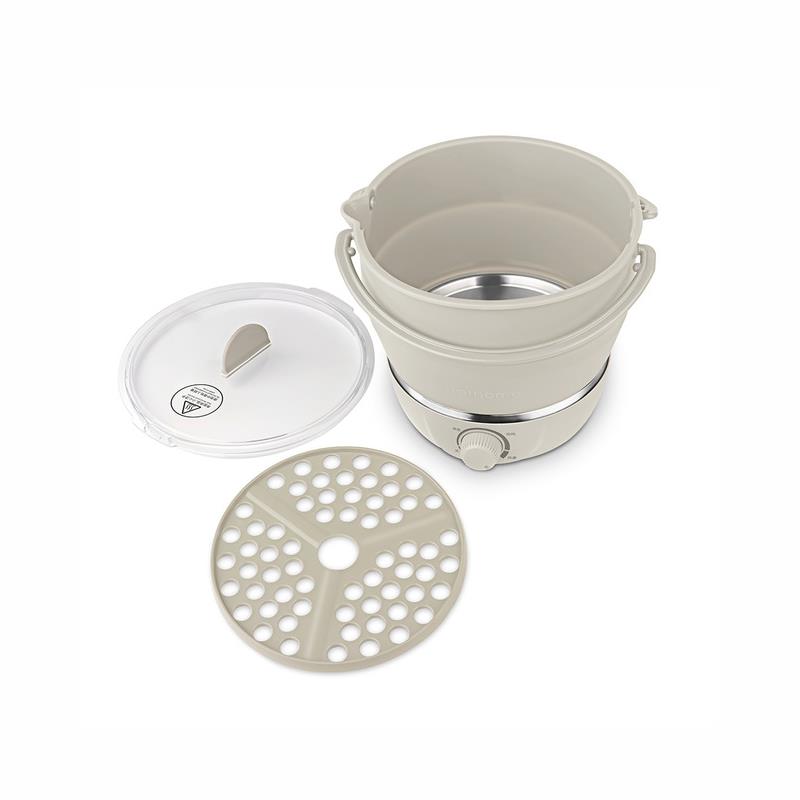 Olla caliente eléctrica plegab - Hot Pot Portable Dual reseña y precio
