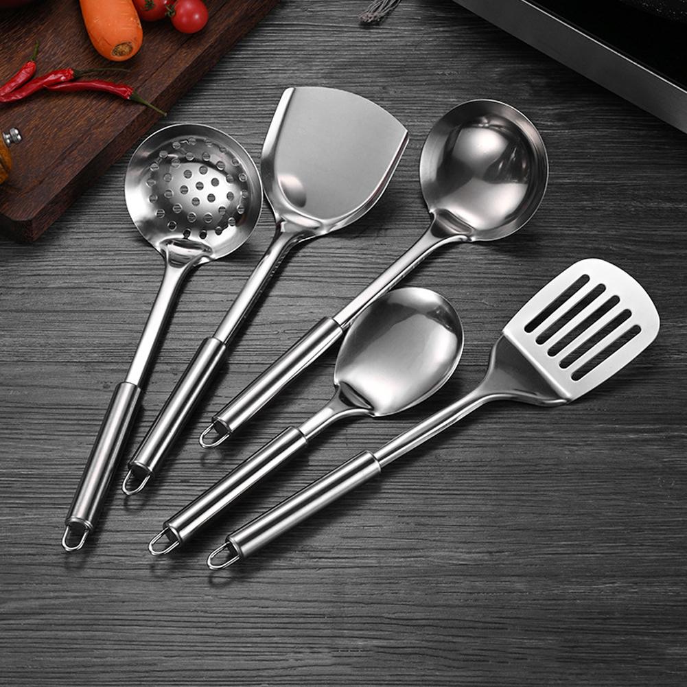 5 unids/set de espátula prácti - Home Cooking Utensil Set reseña y precio