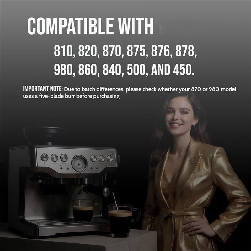 (AIMA) Cuchilla de Repuesto pa - Breville Espresso Bes870 reseña y precio