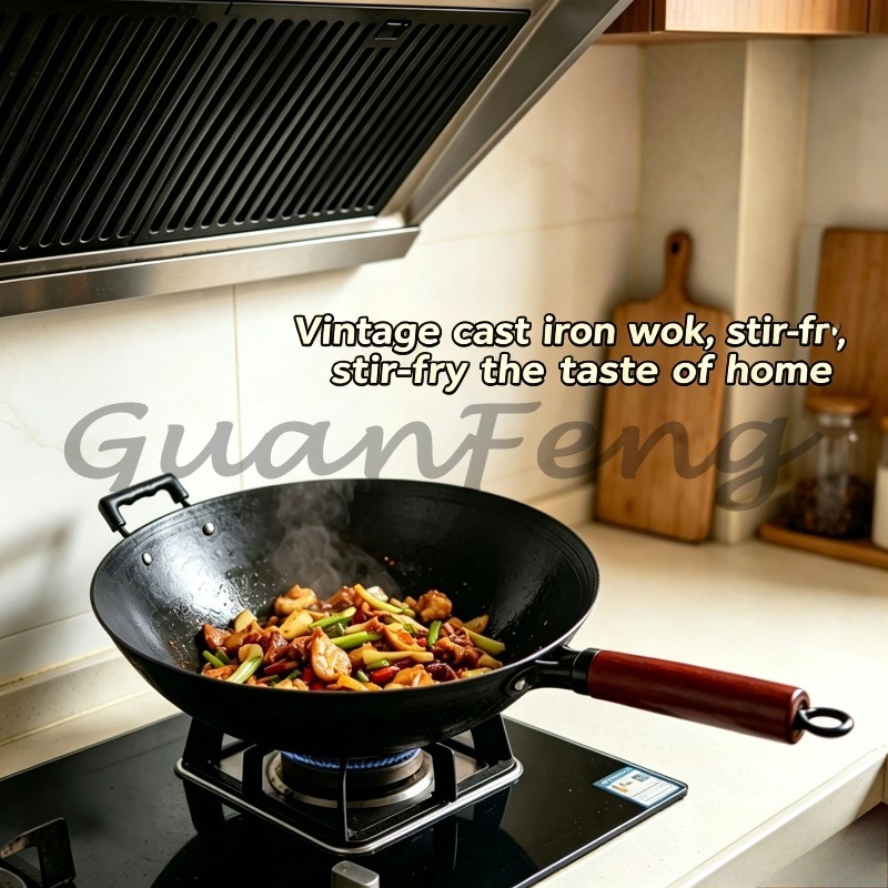 Sartenes de Hierro Forjadas a  - Home Cooking Chinese reseña y precio